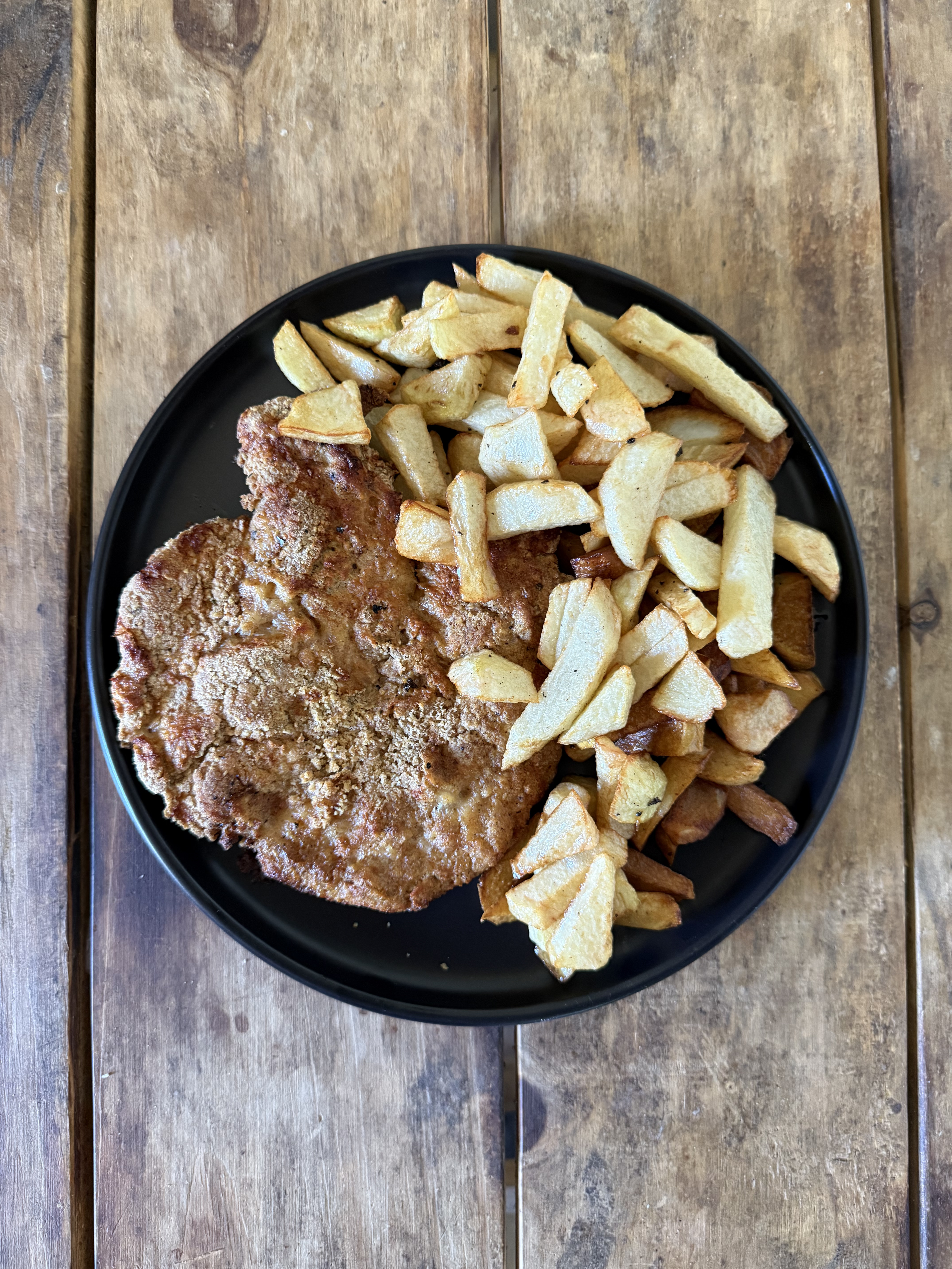 Milanesa de pollo + guarnicón
